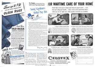 Better Homes & Gardens April 1943 Magazine Article: Page 58