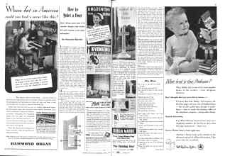 Better Homes & Gardens April 1943 Magazine Article: How to Quiet a Door