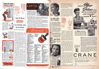 Better Homes & Gardens April 1943 Magazine Article: You'll Want HERBS for Salads and Seasonings