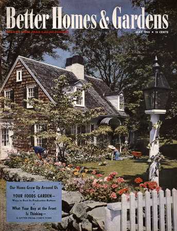 Better Homes & Gardens May 1943 Magazine Cover