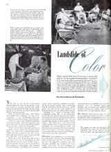 Better Homes & Gardens May 1943 Magazine Article: Landslide of Color