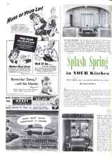Better Homes & Gardens May 1943 Magazine Article: Splash Spring in YOUR Kitchen