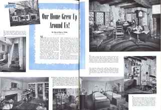 Better Homes & Gardens May 1943 Magazine Article: Our Home Grew Up Around Us!