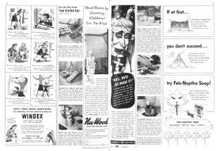 Better Homes & Gardens May 1943 Magazine Article: Page 54