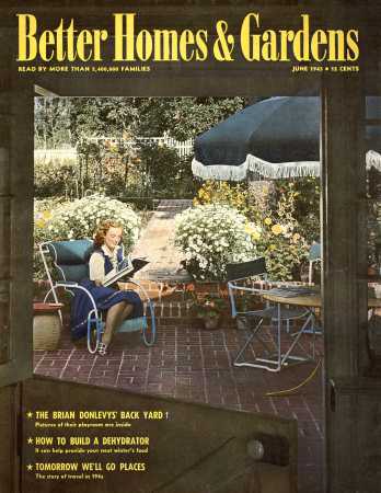 Better Homes & Gardens June 1943 Magazine Cover
