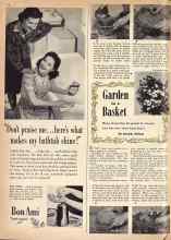 Better Homes & Gardens June 1943 Magazine Article: Garden in a Basket