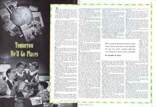 Better Homes & Gardens June 1943 Magazine Article: Tomorrow We'll Go Places