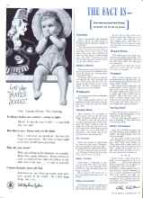 Better Homes & Gardens July 1943 Magazine Article: THE FACT IS--