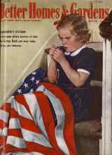 Better Homes & Gardens July 1943 Magazine Cover