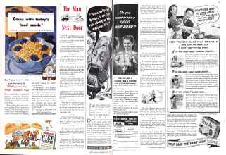 Better Homes & Gardens July 1943 Magazine Article: The Man Next Door