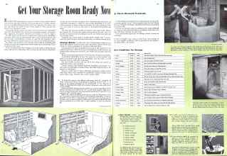Better Homes & Gardens July 1943 Magazine Article: Get Your Storage Room Ready Now