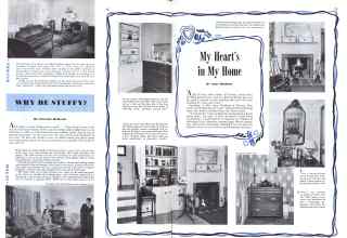 Better Homes & Gardens July 1943 Magazine Article: My Heart's in My Home