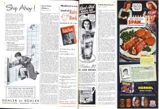 Better Homes & Gardens July 1943 Magazine Article: Page 58