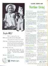 Better Homes & Gardens August 1943 Magazine Article: LATE TIPS ON Wartime Living