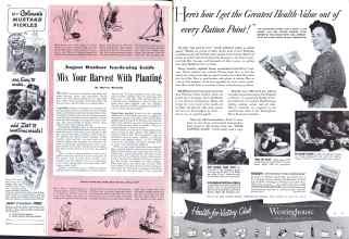 Better Homes & Gardens August 1943 Magazine Article: Page 58