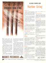 Better Homes & Gardens September 1943 Magazine Article: LATE TIPS ON Wartime Living