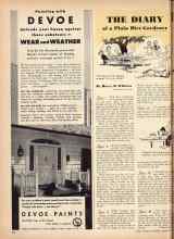 Better Homes & Gardens September 1943 Magazine Article: THE DIARY of a Plain Dirt Gardener