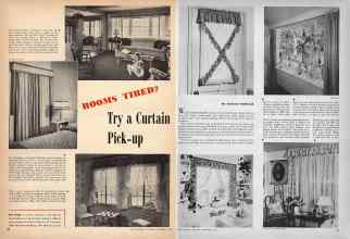 Better Homes & Gardens September 1943 Magazine Article: ROOMS TIRED?