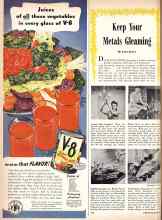Better Homes & Gardens October 1943 Magazine Article: Keep Your Metals Gleaming