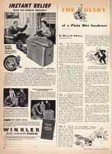 Better Homes & Gardens October 1943 Magazine Article: THE DIARY of a Plain Dirt Gardener