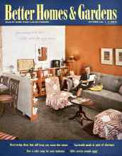 Better Homes & Gardens October 1943 Magazine Cover