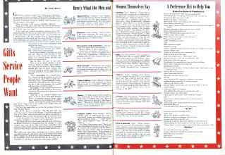 Better Homes & Gardens October 1943 Magazine Article: Gifts Service People Want