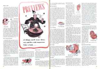 Better Homes & Gardens October 1943 Magazine Article: PREVIEWS