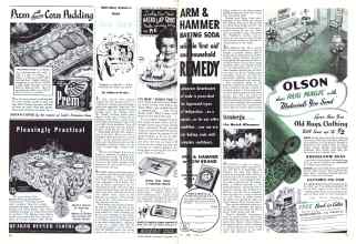 Better Homes & Gardens October 1943 Magazine Article: Shift-Busy Johnnys Hold 