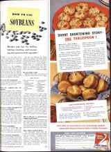 Better Homes & Gardens November 1943 Magazine Article: HOW TO USE SOYBEANS