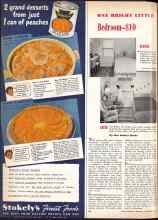 Better Homes & Gardens November 1943 Magazine Article: ONE BRIGHT LITTLE Bedroom-$10