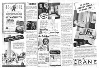Better Homes & Gardens November 1943 Magazine Article: Tomorrow