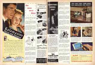 Better Homes & Gardens November 1943 Magazine Article: the man next door