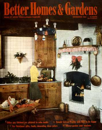 Better Homes & Gardens December 1943 Magazine Cover