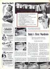 Better Homes & Gardens December 1943 Magazine Article: Baby's First Wardrobe