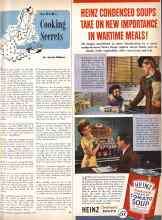 Better Homes & Gardens December 1943 Magazine Article: Cooking Secrets