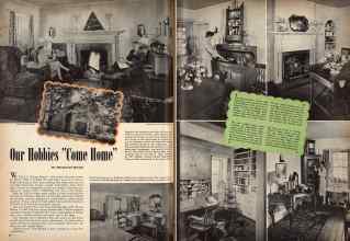 Better Homes & Gardens December 1943 Magazine Article: Our Hobbies 