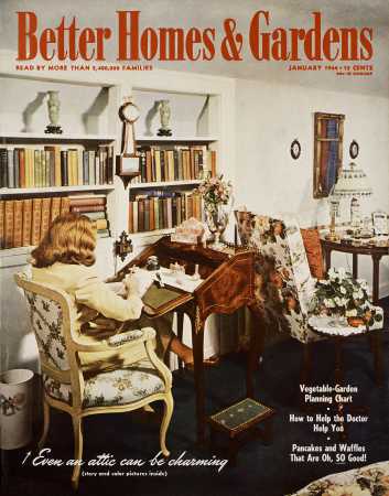 Better Homes & Gardens January 1944 Magazine Cover