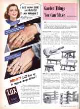 Better Homes & Gardens January 1944 Magazine Article: Garden Things Yon Can Make