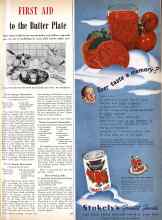 Better Homes & Gardens January 1944 Magazine Article: FIRST AID to the Butter Plate