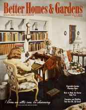 Better Homes & Gardens January 1944 Magazine Cover