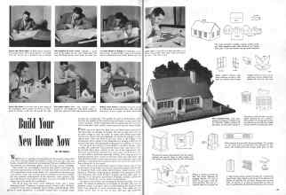 Better Homes & Gardens January 1944 Magazine Article: Build Your New Home Now