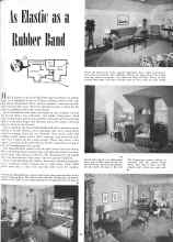 Better Homes & Gardens February 1944 Magazine Article: As Elastic as a Rubber Band