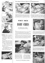 Better Homes & Gardens February 1944 Magazine Article: WHEN TOUR BABY CRIES