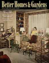 Better Homes & Gardens February 1944 Magazine Cover