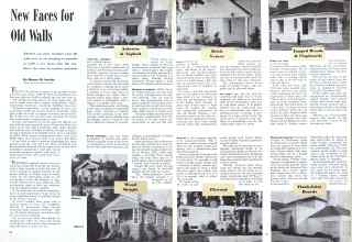 Better Homes & Gardens February 1944 Magazine Article: New Faces for Old Walls