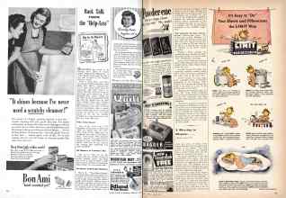 Better Homes & Gardens February 1944 Magazine Article: Back Talk FROM the 