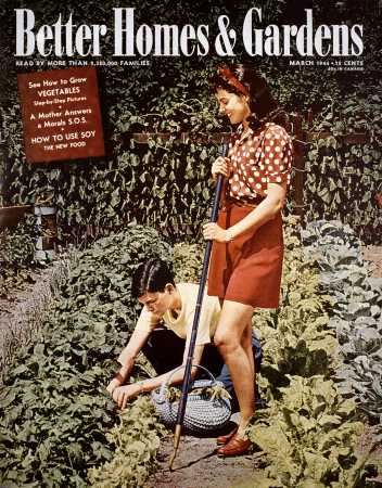Better Homes & Gardens March 1944 Magazine Cover