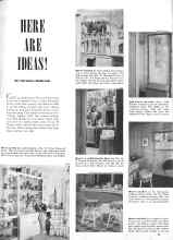 Better Homes & Gardens March 1944 Magazine Article: HERE ARE IDEAS!