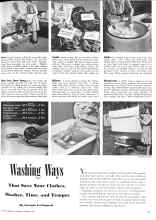 Better Homes & Gardens March 1944 Magazine Article: Washing Ways