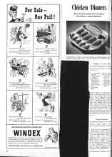 Better Homes & Gardens March 1944 Magazine Article: Chicken Dinners